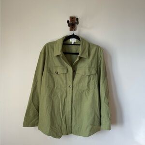 BP green wool blend jacket